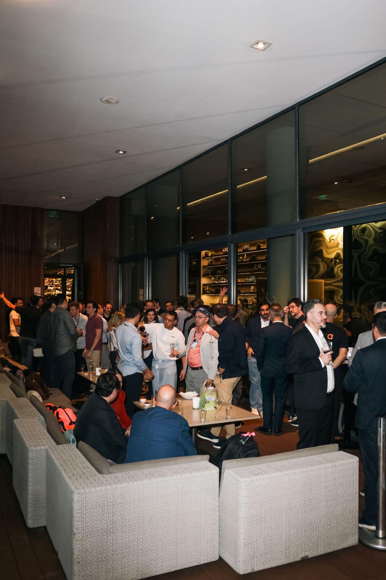 Koinz Capital members and founders attending a private business gathering
